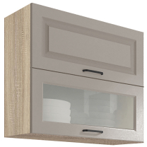 SMART s | kuchyňská linka 210x310 cm + 140 cm | VÝBĚR KORPUSU A KOVÁNÍ | šedá mat