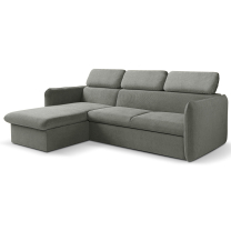 Malá sedací souprava SLIM | 179x235 cm | LEVÁ | rozkládací + úložný prostor | VÝBĚR TKANIN