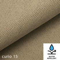 Malá sedací souprava SLIM | 235x179 cm | PRAVÁ | 15 béžová | rozkládací + úložný prostor