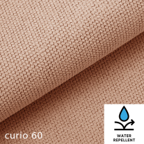 Malá sedací souprava SLIM | 235x179 cm | PRAVÁ | 60 starorůžová | rozkládací + úložný prostor