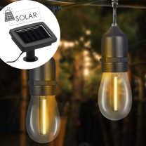 DÁREK | LED zahradní světelný řetěz | 6 m | solární