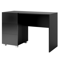 Obývací stěna CALABRINI c | 320 cm | 5 dílů CH | černá lesk