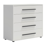 MAXIONE b | komoda K4SZ MX-03 | 90 cm | bílá mat