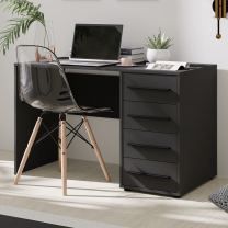 MAXIONE c | psací stůl MX-01 | 120 cm | černá  mat