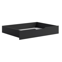 MAXIONE c | zásuvka pod postel | 113 cm | černá mat
