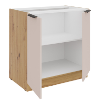 SOLEA k | dolní kuchyňská skříňka 80 D 2F policová | 80 cm | artisan/kašmír | VÝBĚR ÚCHYTŮ