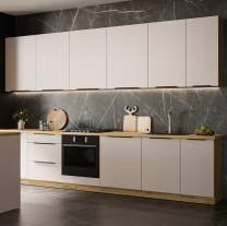 SOLEA k | dolní kuchyňská skříňka 60 ZL 1S dřezová | 60 cm | artisan/kašmír | VÝBĚR ÚCHYTŮ