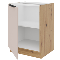 SOLEA k | dolní kuchyňská skříňka 60 D 1F policová | 60 cm | UNI | artisan/kašmír | VÝBĚR ÚCHYTŮ