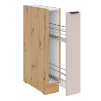 SOLEA k | dolní kuchyňská skříňka 15 D CARGO | 15 cm | artisan/kašmír | VÝBĚR ÚCHYTŮ