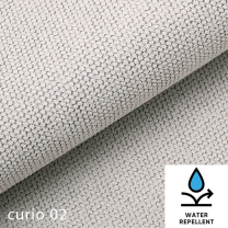 Sedací souprava GRECO MINI | 185x278 cm | LEVÁ | 02 šedobílá WATER REPELLENT | rozkládací + úložný prostor