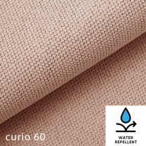 Sedací souprava GRECO MINI | 278x185 cm | PRAVÁ | 60 starorůžová WATER REPELLENT | rozkládací + úložný prostor