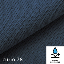 Sedací souprava GRECO MINI | 278x185 cm | PRAVÁ | 78 tmavě modrá WATER REPELLENT | rozkládací + úložný prostor