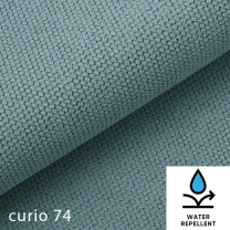 Sedací souprava GRECO MINI | 278x185 cm | PRAVÁ | 74 modrá WATER REPELLENT | rozkládací + úložný prostor