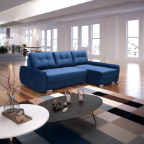 Sedací souprava FURLA | 250x151 cm | PRAVÁ | rozkládací + 2x úložný prostor | VÝBĚR TKANIN