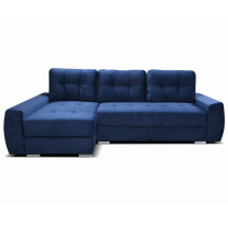 Sedací souprava FURLA | 151x250 cm | LEVÁ | rozkládací + 2x úložný prostor | VÝBĚR TKANIN