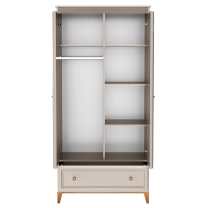 WINDSOR k | šatní skříň W-10 | 92 cm | kašmír