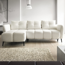 Sedací souprava APOLLO | 150x250 cm | rozkládací + s úložný prostorem | VÝBĚR TKANIN