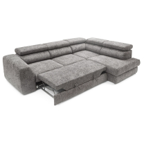 Sedací souprava BLUVEL II | 285x207 cm | rozkládací + s úložný prostorem | VÝBĚR TKANIN