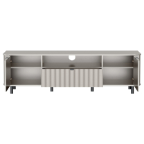 NOVADO s | TV stolek NO-5 | 196 cm | světle šedá
