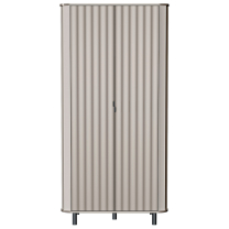NOVADO s | šatní skříň NO-8 | 98 cm | světle šedá