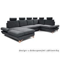 Sedací souprava AVESTA IV | 166x344x199 cm | rozkládací + 2x úložný prostor | VÝBĚR TKANIN