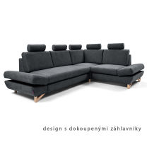Sedací souprava AVESTA II | 272x199 cm | rozkládací + úložný prostor | VÝBĚR TKANIN