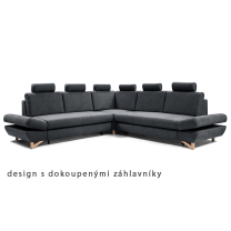Sedací souprava AVESTA III | 272x272 cm | rozkládací + úložný prostor | spaní na levé straně | VÝBĚR TKANIN