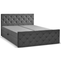 Postel dvoulůžko BOXSPRING HEAVEN + topper v ceně | 180x200 | VÝBĚR TKANIN