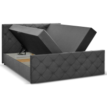 Postel dvoulůžko BOXSPRING HEAVEN + topper v ceně | 180x200 | VÝBĚR TKANIN
