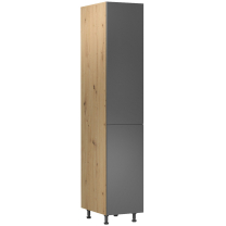 Kuchyně LANGEN šp | sestava C push open | 340 cm | SOKL v CENĚ | artisan/šedá