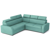 Sedací souprava OSLO L | 250x250 | rozkládací + úložný prostor | světle zelená mint