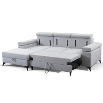 Sedací souprava BRICO MINI | 170x254 cm | rozkládací + úložný prostor | VÝBĚR TKANINY a NOŽIČEK