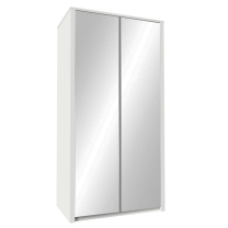 Šatní skříň MAXIM | 113,3 cm | bílá