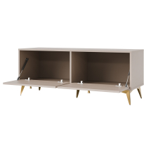 TOKYO 1 b | TV stolek RTV 302 | 120,6 cm | béžová/zlatá