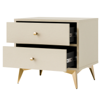 TOKYO 1 b | noční stolek 801 | 51,8 cm | béžová/zlatá