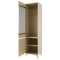 TOKYO 1 b | vitrína 101 | 51,8 cm | béžová/zlatá