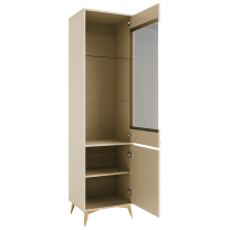 TOKYO 1 b | vitrína 101 | 51,8 cm | béžová/zlatá