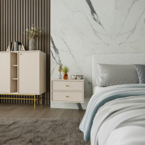 TOKYO 4 b | TV stolek RTV 302 | 120,6 cm | béžová/zlatá