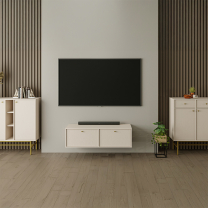 TOKYO 4 b | TV stolek RTV 302 | 120,6 cm | béžová/zlatá