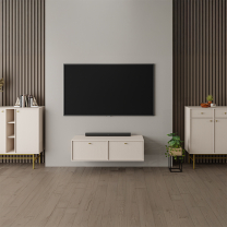 TOKYO 4 b | TV stolek RTV 303 | 180 cm | béžová/zlatá