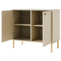 TOKYO 2 b | komoda 812 | 83,6 cm | béžová/zlatá