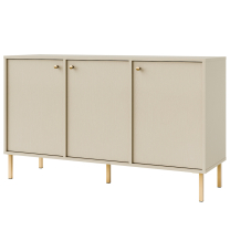 TOKYO 2 b | komoda 813 | 124,5 cm | béžová/zlatá