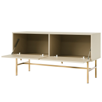 TOKYO 3 b | TV stolek RTV 302 | 120,6 cm | béžová/zlatá