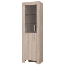 Obývací stěna CEZAR s | sestava D | 7 dílů | 510 cm + 110x61 cm | sonoma