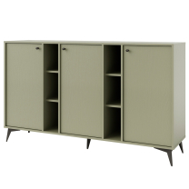 TOKYO 1 e | komoda 823 | 157,7 cm | eukalyptová/černá