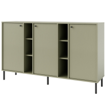 TOKYO 2 e | komoda 823 | 157,7 cm | eukalyptová/černá