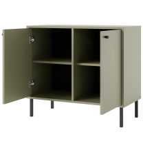 TOKYO 2 e | komoda 812 | 83,6 cm | eukalyptová/černá