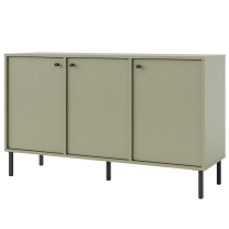 TOKYO 2 e | komoda 813 | 124,5 cm | eukalyptová/černá