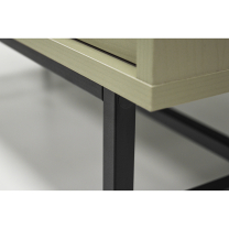 TOKYO 3 e | komoda 826 | 83,6 cm | eukalyptová/černá