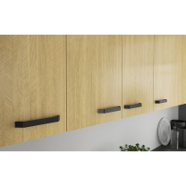 SCANDI sc | dolní skříňka 80 D 2F s policí | 80 cm | šedá/rybí kost